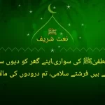 Ae Rasool-e-Ameen Khatam-Ul-Mursaleen Tujhsa Koi Nahe Naat Lyrics